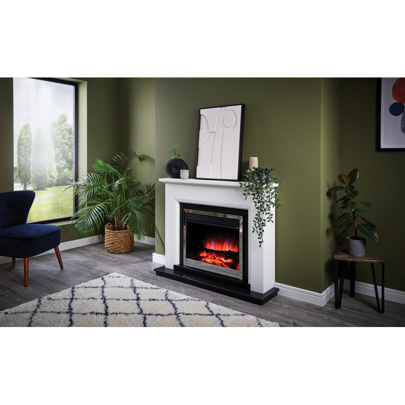 Talent Suncrest 120cm W Painted Electric Fireplace