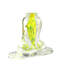 Strasbourg European Art Glass Vase Yellow