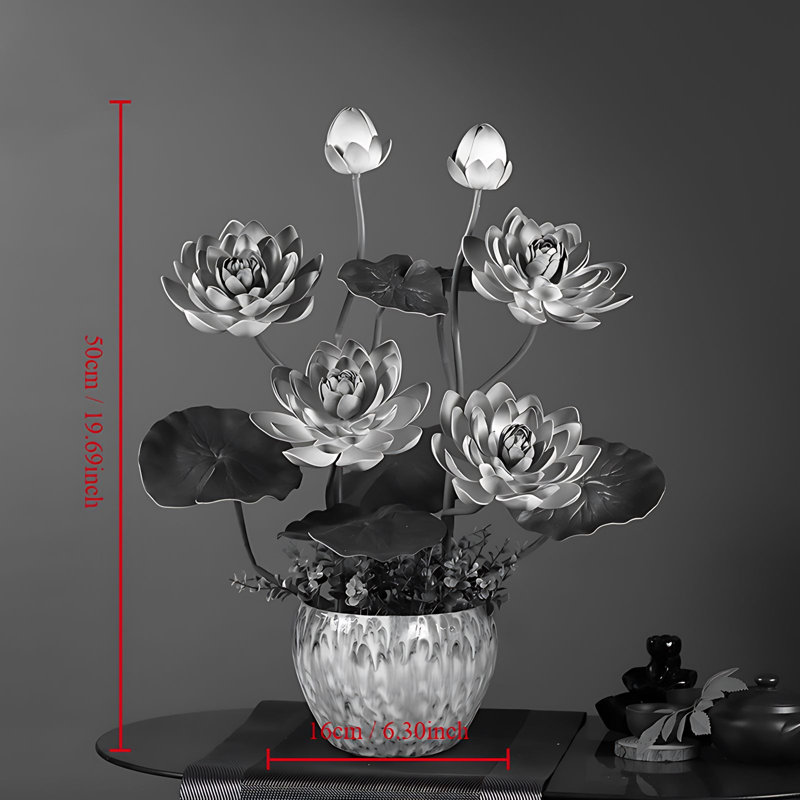 Ranunculus Arrangement in Pot, Mauve