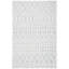Tapis argent / ivoire en laine touffetée à la main Leyla-1037091327