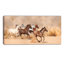 «Herd Gallops in Sand Storm», reproduction de photo sur toile tendue-16484639-33252032