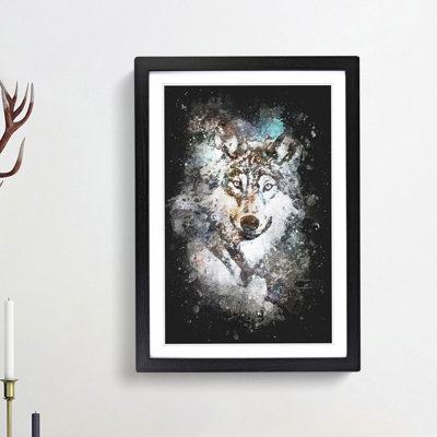 Wolf - Framed Print
