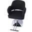 Fauteuil de coiffeur hydraulique polyvalent pour salons professionnels, améliorant l'expérience client