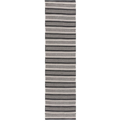 Damauri Flat Weave Cotton Striped Rug