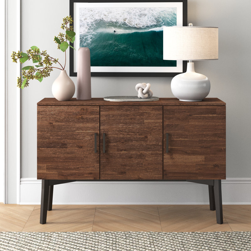 Elkin 51.18'' Solid Wood Sideboard