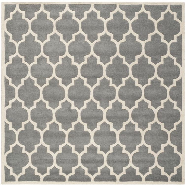 Carolene Hand Tufted Wool Geometric Rug
