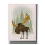 «Forest Moose» par Ryan Fowler, estampe numérique sur toile-2012049338