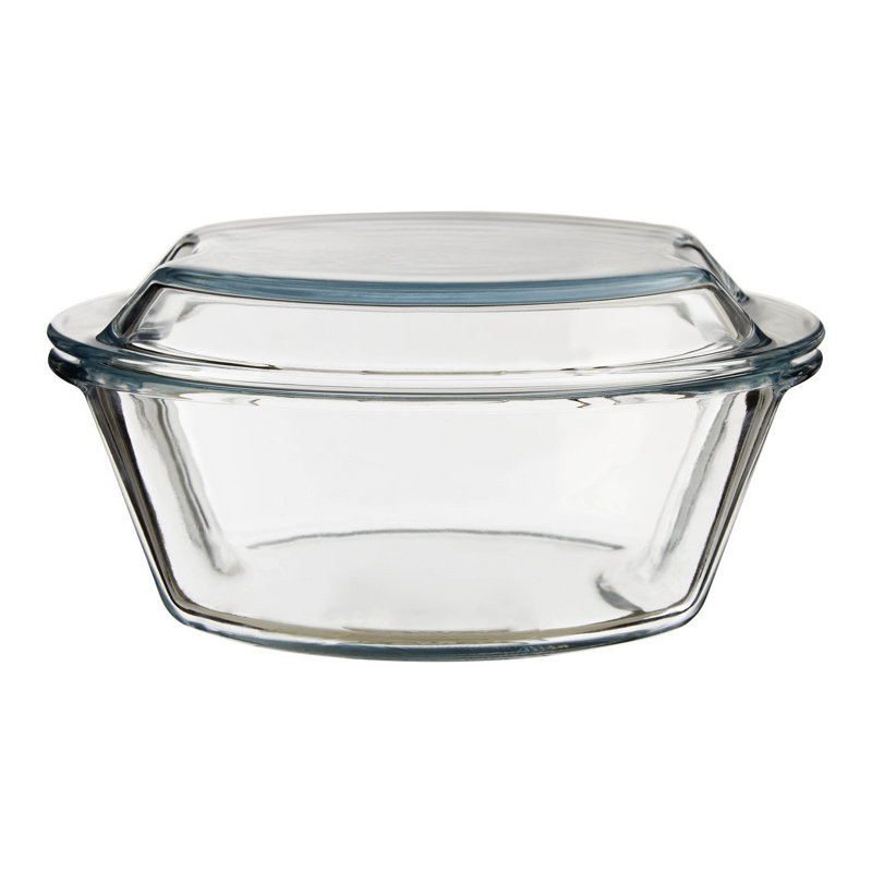 Symple Stuff Gillett Glass Dutch Oven, 1.5L