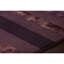 Tapis rayé bleu / rose / brun en laine touffetée à la main Canterbury-805030088