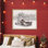 Cadre flottant en forme de camion antique enneigé blanc, design par Lori Deiter
