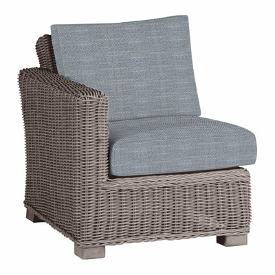 Rustic Woven Sectional Left