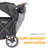 Larktale Caravan V3 Stroller, 2-Seater Kids Wagon, 207 lb Capacity-112718951-112718952