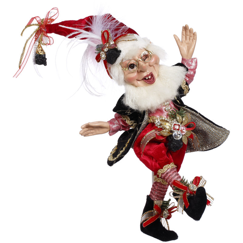 Coal Stocking Elf, Small - 10 Inches