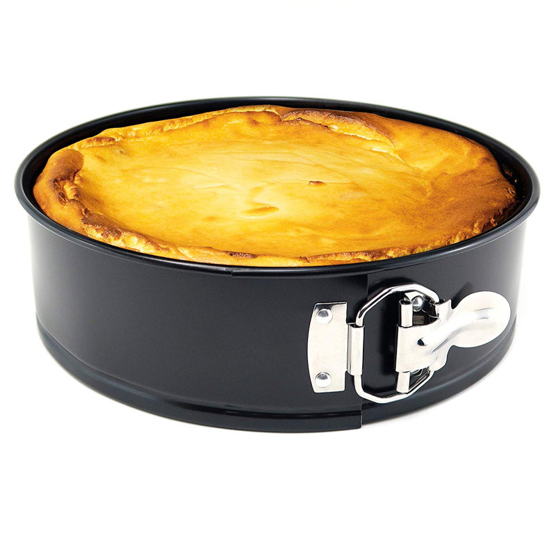 Zulay Kitchen Carbon Steel Nonstick Cheesecake Pan, 7 inches