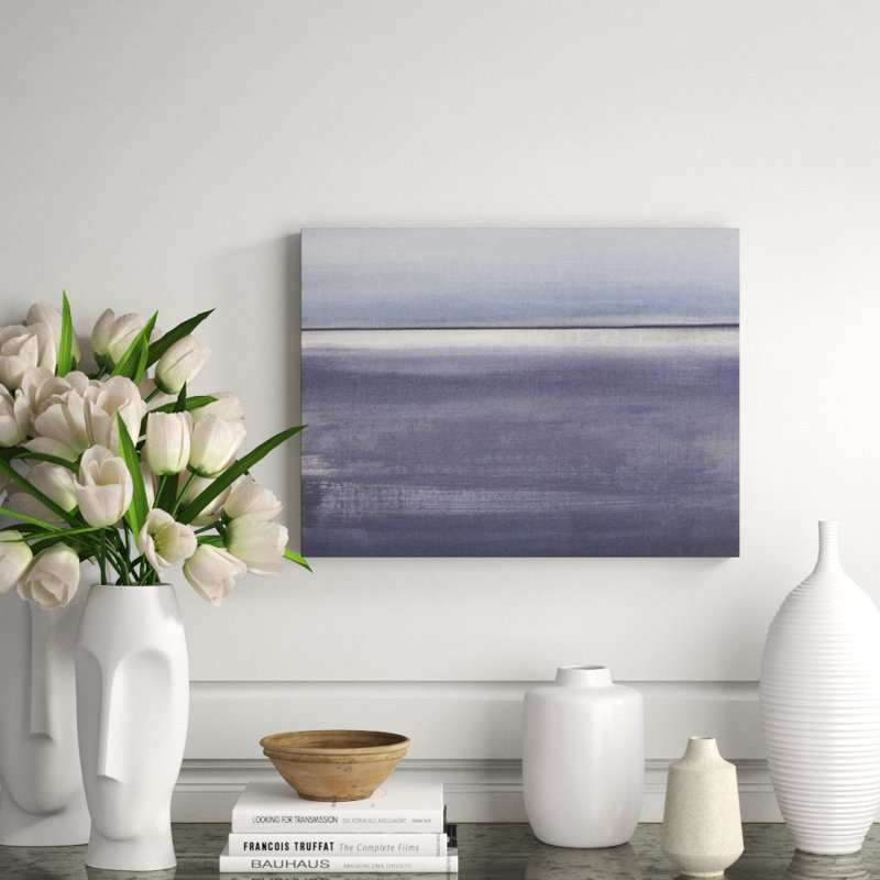 Summit To Sea XVIII Painting by Paul Ngo, 18" H x 24" W x 1.5" D, Outdoor