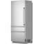 35.75" Integrated Bottom-Freezer Refrigerator-1977584402