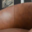 Fauteuil pivotant 100% cuir véritable-630107206