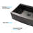 33X22X10"Farmhouse Apron Single Bowl Stainless Steel Kitchen Sink With Workstation-118942052