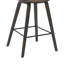36 po Whiddon Tabouret de bar en bois brun foncé H-125262768-125262772