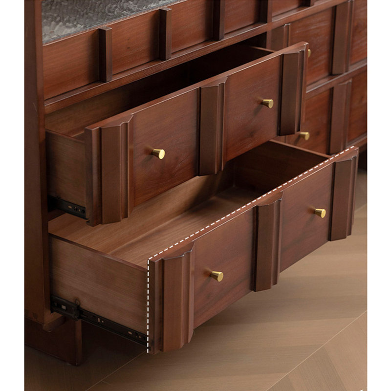 Buffet style rétro minimaliste français