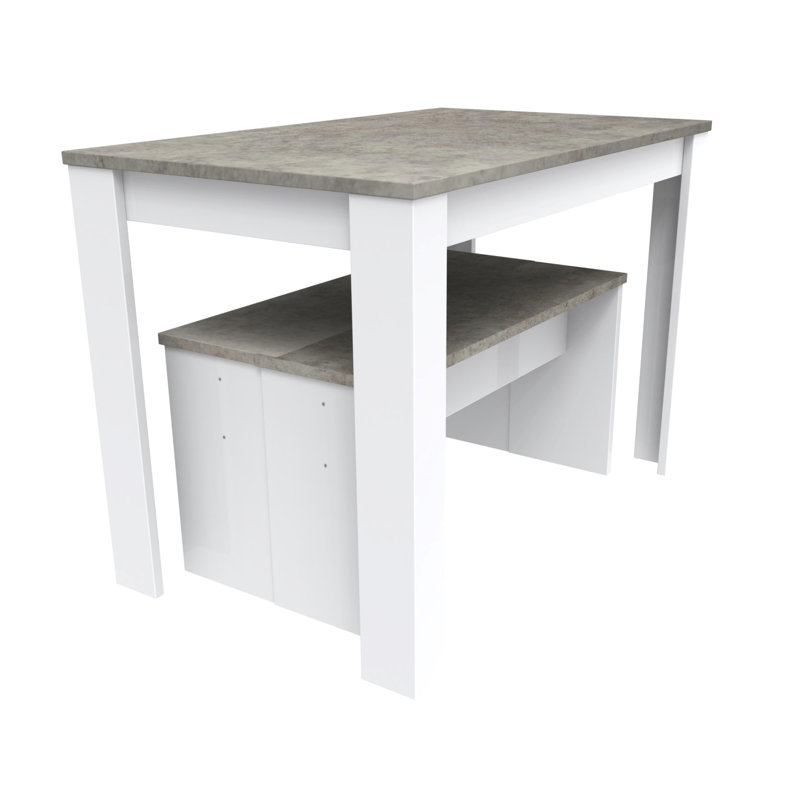 Sistino 4 - Person Dining Set, Grey