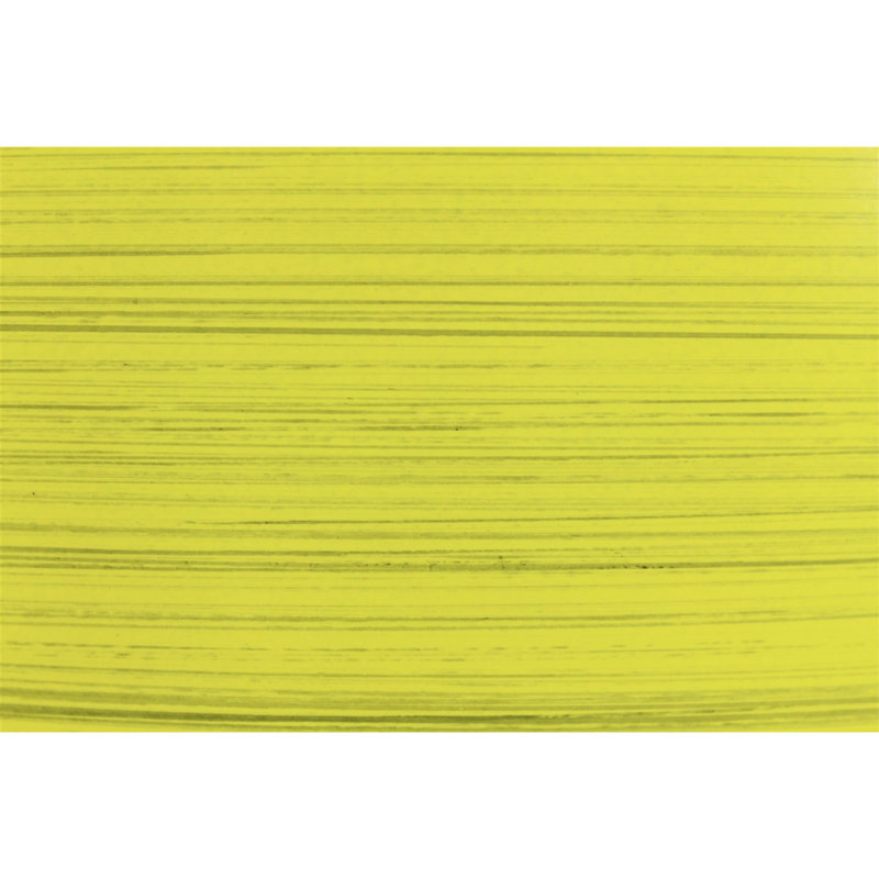 Maisonette Round Pot Planter with Drainage Holes, Bright Yellow