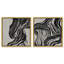 Emotional Set Canvas Abstract Print by Oliver Gal, Black Frame, 12 x 12-1302380169-1302380206