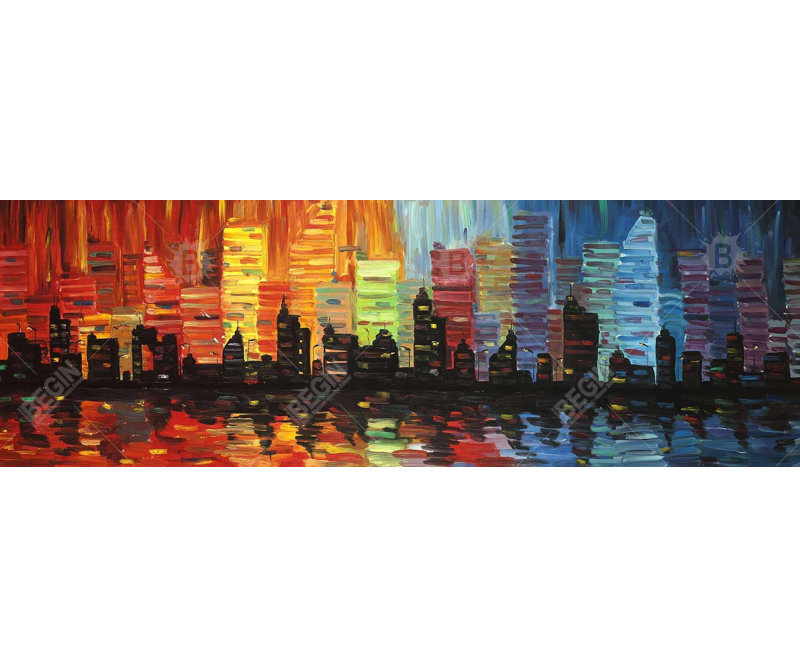 " Colorful Cityscape "