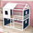 Wood Bunk Bed With Tent-1916609703-1916609700