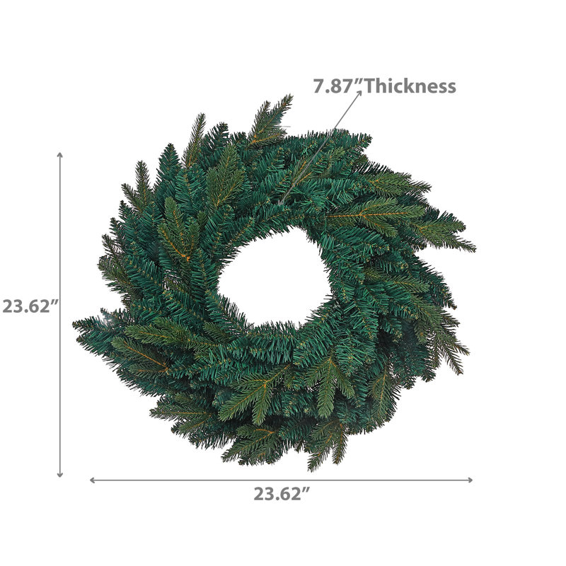 Couronne de Noël Evergreen 180 pointes (L)