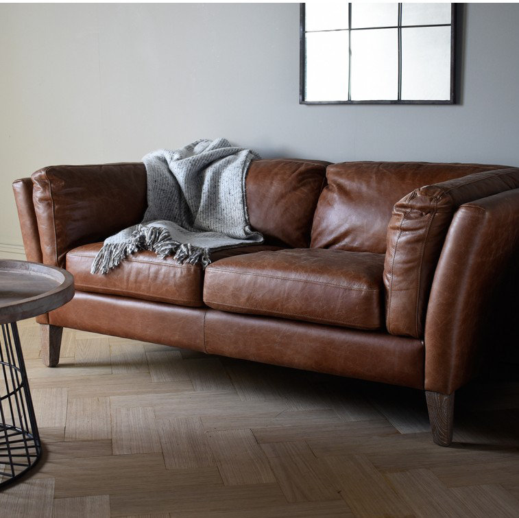 Hemenway 2 Seater Faux Leather Sofa