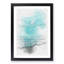 Moon Above Kavala in Greece 1 Piece Single Picture Frame Painting on MDF-56868240-56868243