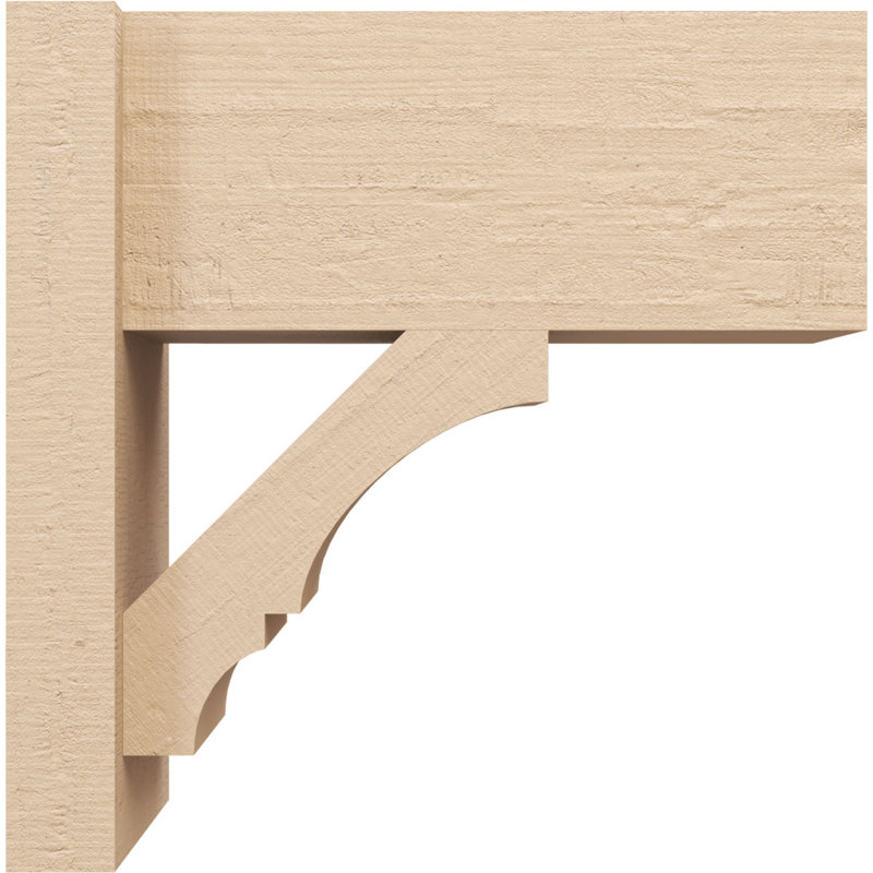 Timberhane cèdre brut en simili bois Balboa Blocker, 8 po x 16 po x H 16 po, brun clair, H 16 po x l 8 po x P 16 po