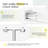 AECOJOY Manual Retraction Slope Patio Awning-96123779-110916808-60225509
