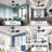 24 in. Indoor Ceiling Fan with Dimmable LED Light and Remote Control for Bedroom,Living Room-131406494-131406495