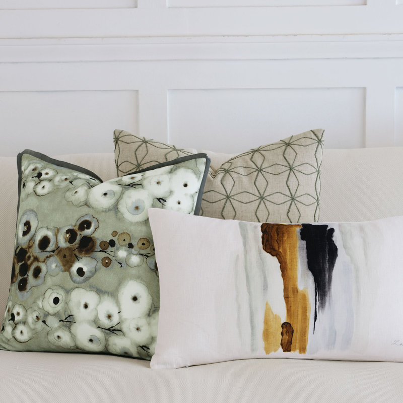 Laurel Linen Lumbar Pillow Cover & Insert