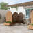 Arch Metal Planter Box with Trellis with Wheels-1646606528-1656732467