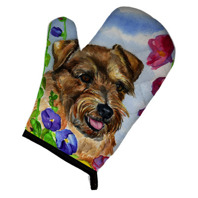 Caroline's Treasures Norfolk Terrier Polyester Oven Mitt