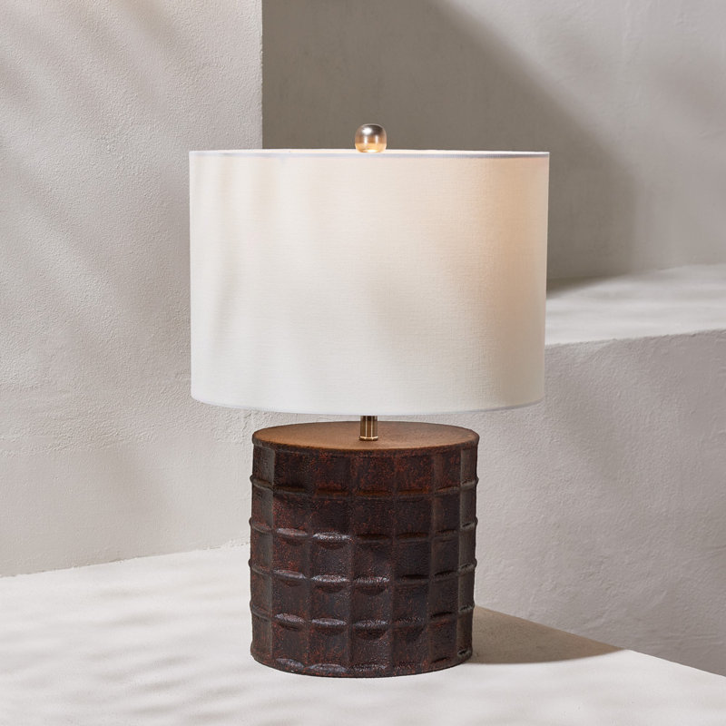 Lampe de table 21 po Naseeba, Noir