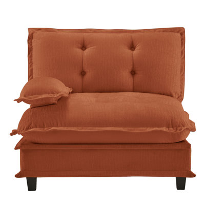 Canapé en chenille 73 LSF - Vert