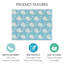 Tapis de séchage super absorbant