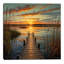 Art mural sur toile Quiet Lake Dock-575484412