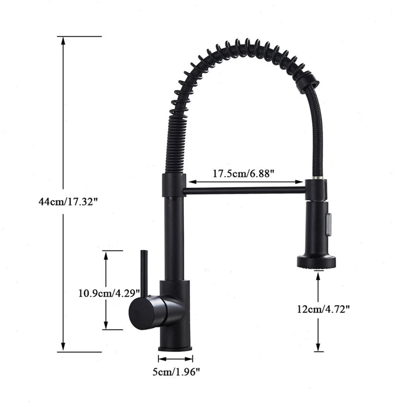 Moverlesenk Kitchen Faucet Side Spray