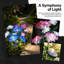 Paquet de 4 lumières d'hortensia solaires, 3 fleurs par lumière, décor de jardin extérieur coloré, tiges réglables, imperméables, cadeaux