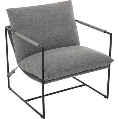 Upholstered Cotton Armchair