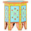 Annetta Solid Wood Pedestal End Table