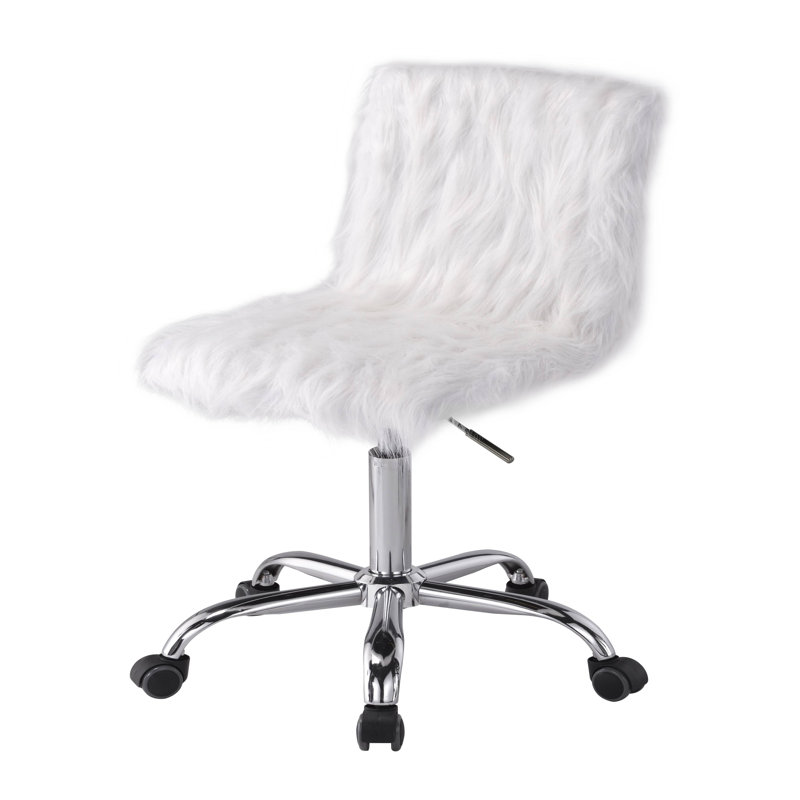 Chaise de travail Adelino, Chrome