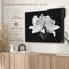 Impression sur toile monochrome Madonna Lily-100705196