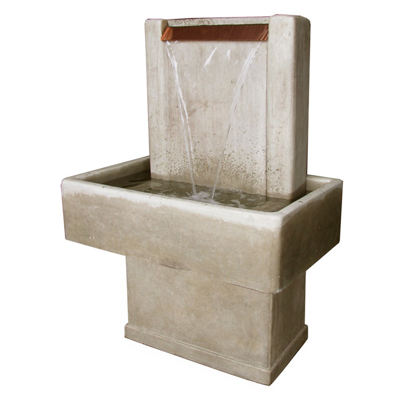 Del Mar Fountain, 56" H x 40"W x 24"D, Forest Brown