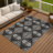 Machine Washable Indoor/Outdoor Chantille ACN2672 Geometric Rug-81867892-81867889